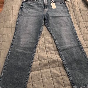 Good American Good Vintage Style Jeans Size 10. NEW. All original tags attached.